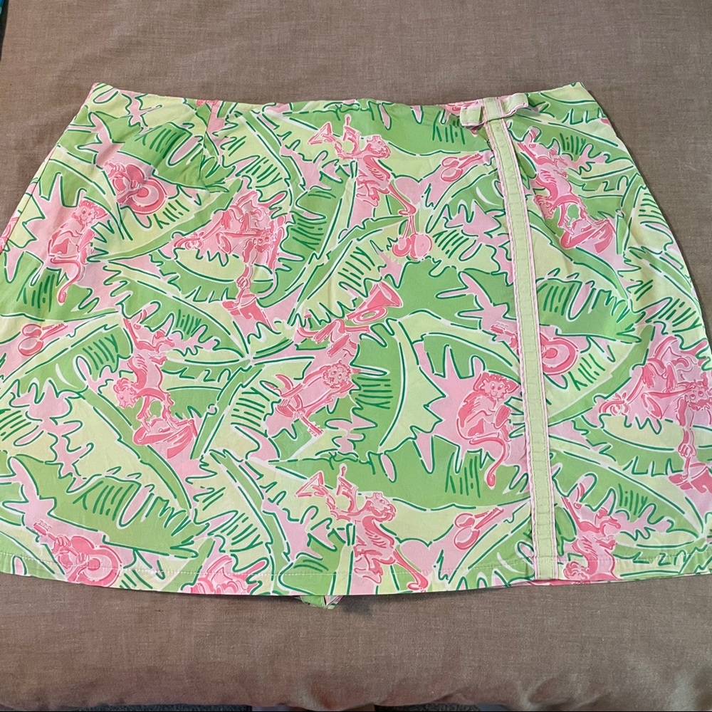 Lilly Pulitzer Musical Monkeys Skort